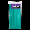 Perm Rods - Rubber Rods 6 ct - Green 3/4" by Beauty Supply 123 Outlet