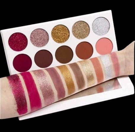 Ashunta Sheriff Beauty Unicorn II Glitter & Matte Shadow Palette by Ashunta Sheriff Beauty