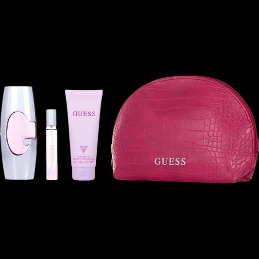 Pink By Guess For Women (4pc Gift Set) by perfumesandrea