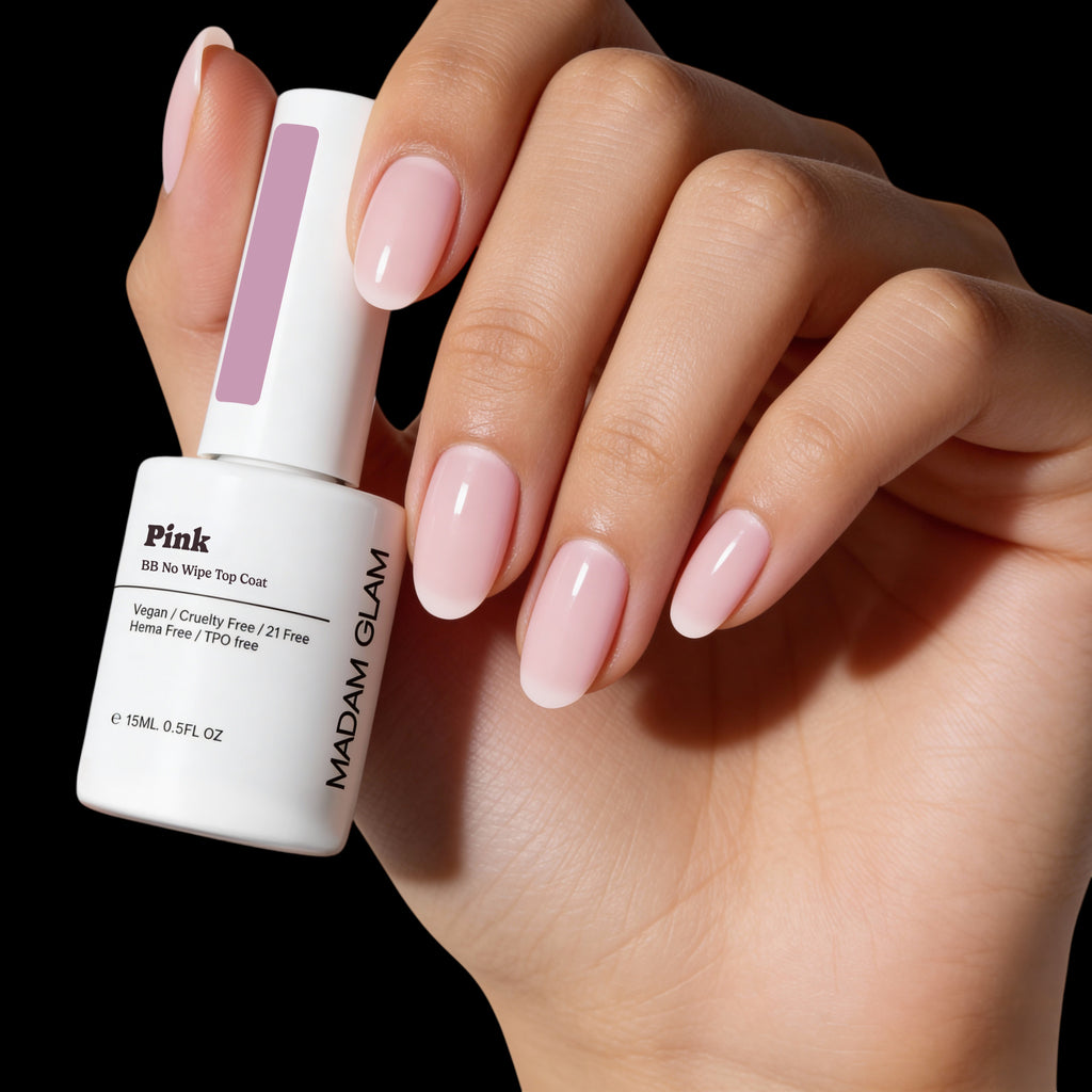 Pink BB No Wipe Top Coat by Madam Glam