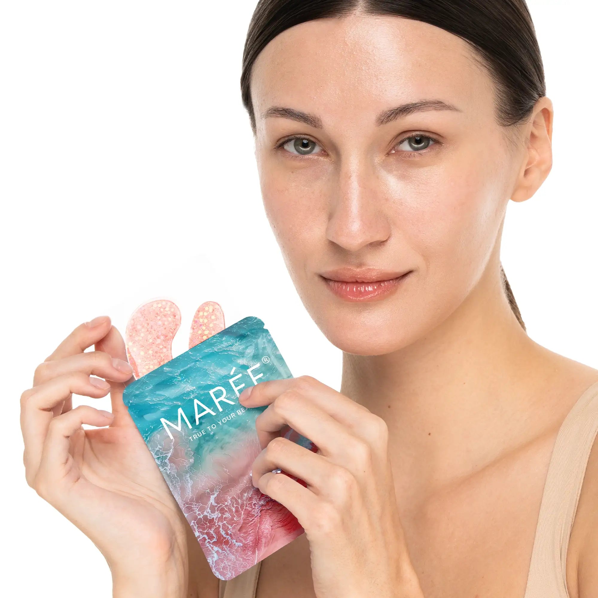 Pink Eye Patches for Puffy Eyes by Maree