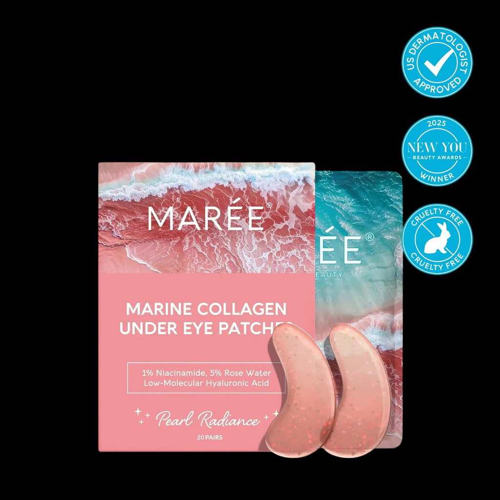 Pink Eye Patches for Puffy Eyes by Maree