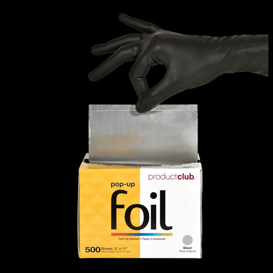 Product Club Silver Pop-Up Hair Foil - 5" x 11" - 500ct by Beauty Supply 123 Outlet