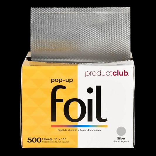 Product Club Silver Pop-Up Hair Foil - 5" x 11" - 500ct by Beauty Supply 123 Outlet