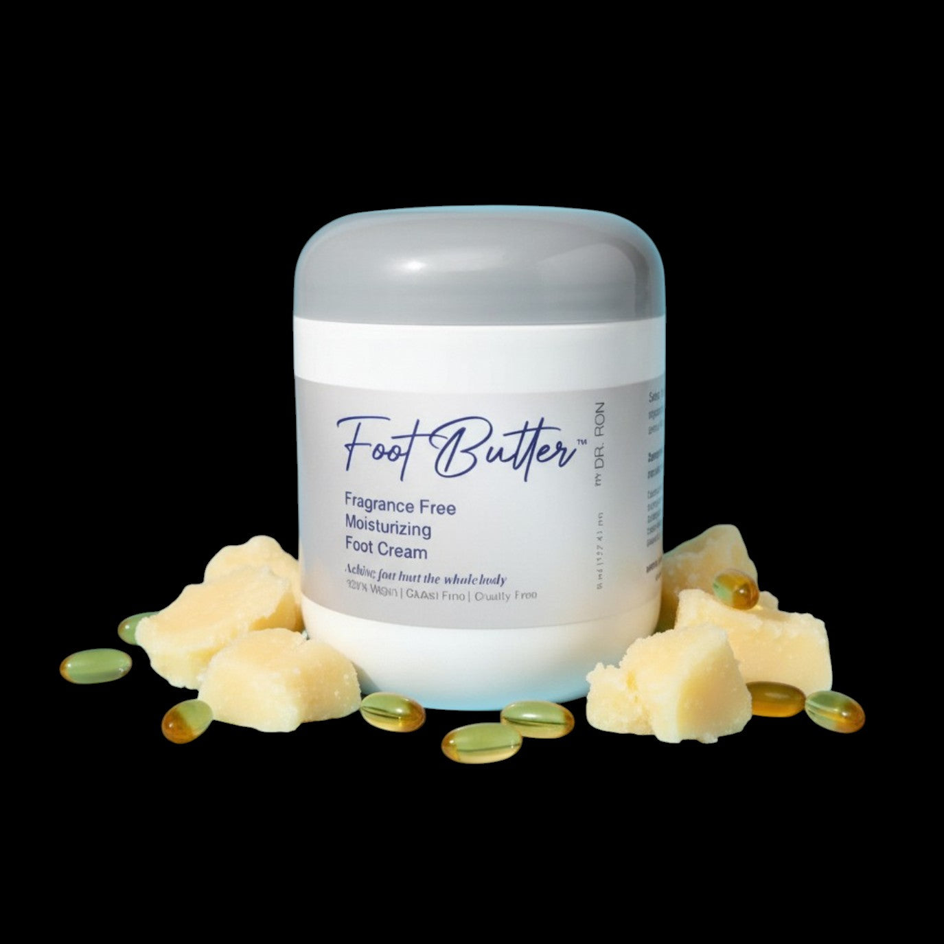 Fragrance-Free Foot Butter Massage Cream – Deep Moisture for Dry, Sensitive Feet by Foot Butter by Dr Ron