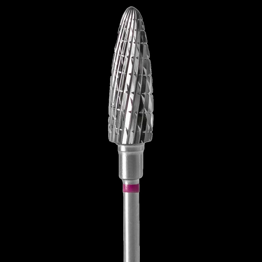 CARBIDE NAIL DRILL BIT, "CORN", PURPLE, HEAD DIAMETER 5/13MM (FT90V050/13) (№80)- STALEKS™ by kvadrat store