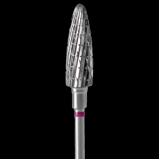 CARBIDE NAIL DRILL BIT, "CORN", PURPLE, HEAD DIAMETER 5/13MM (FT90V050/13) (№80)- STALEKS™ by kvadrat store
