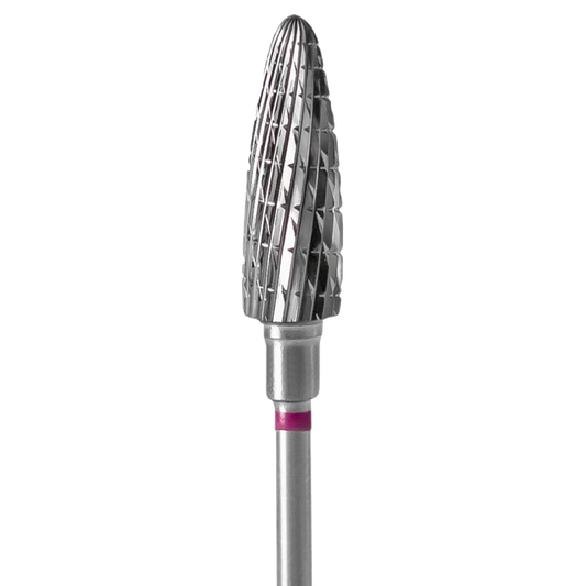 CARBIDE NAIL DRILL BIT, "CORN", PURPLE, HEAD DIAMETER 5/13MM (FT90V050/13) (№80)- STALEKS™