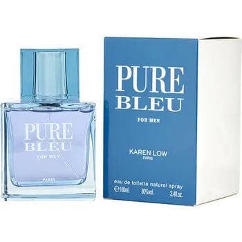 Pure Bleu By Karen Low For Men 3.4oz EDT Spray by perfumesandrea