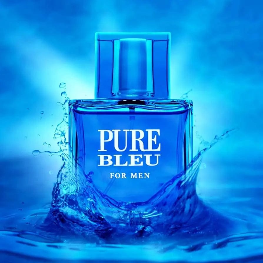 Pure Bleu By Karen Low For Men 3.4oz EDT Spray by perfumesandrea