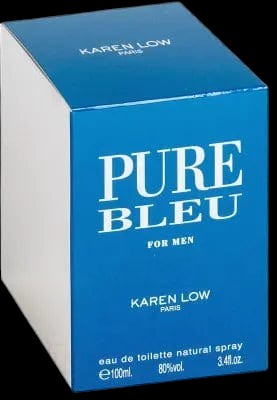 Pure Bleu By Karen Low For Men 3.4oz EDT Spray by perfumesandrea