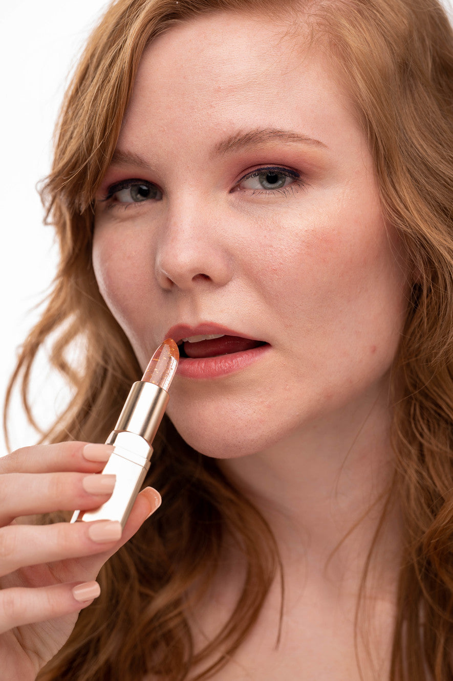 Kleurveranderende Blom Lipglans – Veganisties, Glutenvry, Hidrerende Lipbalsem