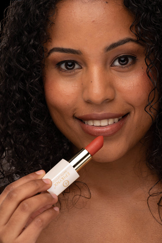 Hydrating Matte Lipstick for Dry Lips - AetherLux.Shop