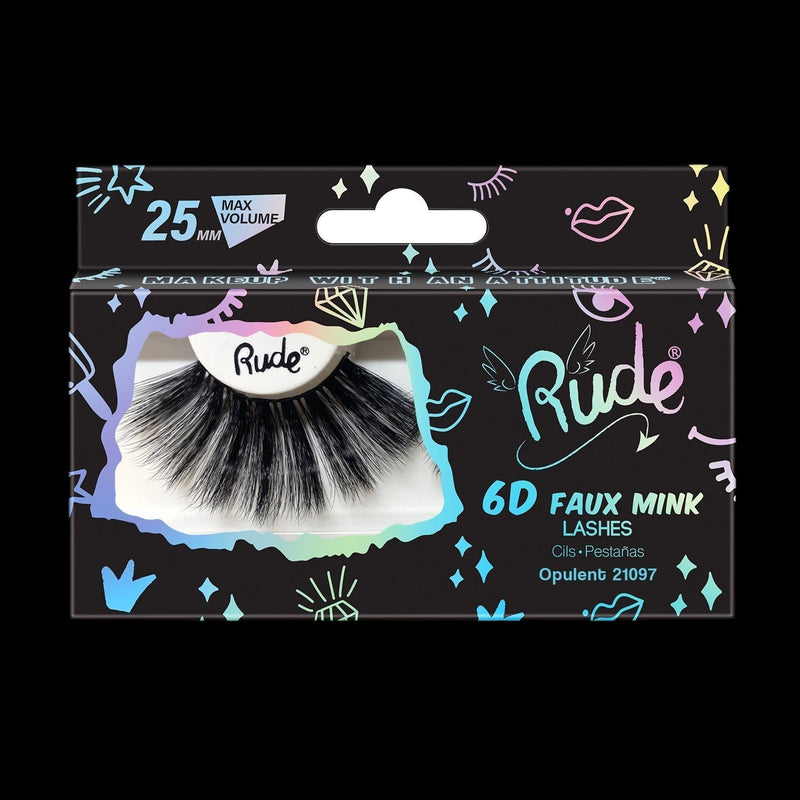 RUDE Faux Mink 6D Lashes - Opulent by VYSN