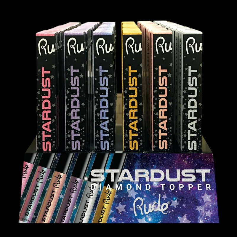 RUDE Stardust Diamond Topper Acrylic Display Set, 72 Pieces by VYSN