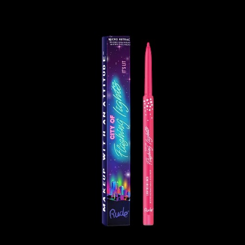 RUDE City of Flashing Lights Micro Retractable Liner - It's Lit by VYSN