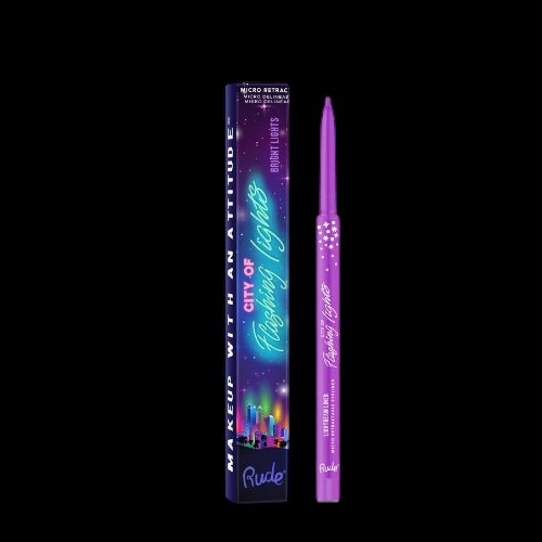 RUDE City of Flashing Lights Micro Retractable Liner - Bright Lights by VYSN
