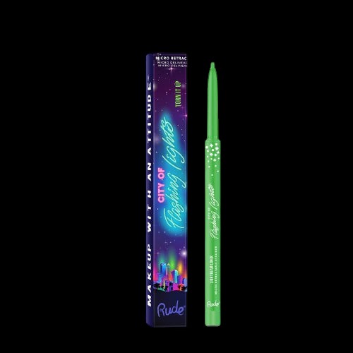 RUDE City of Flashing Lights Micro Retractable Liner - Turn It Up by VYSN