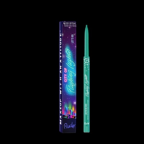 RUDE City of Flashing Lights Micro Retractable Liner - Let's Go by VYSN