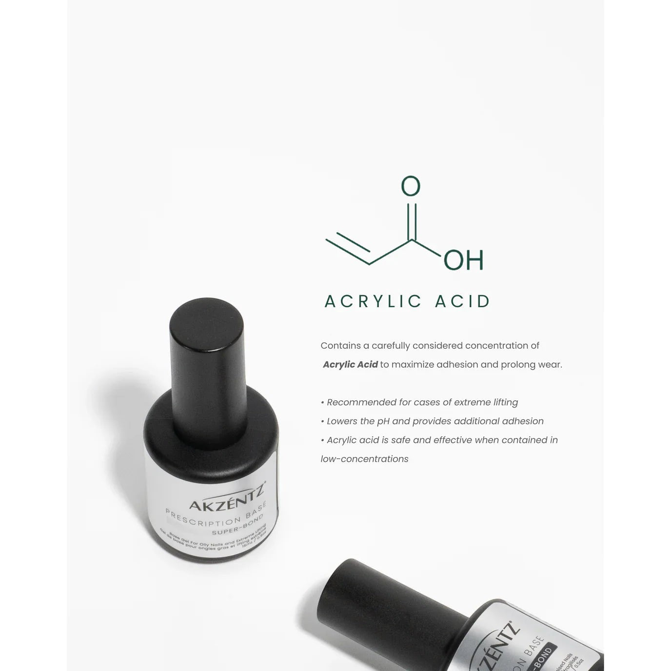 Akzentz - Prescription X-Bond, Bonding Base Gel 15ml/0.5oz by kvadrat store