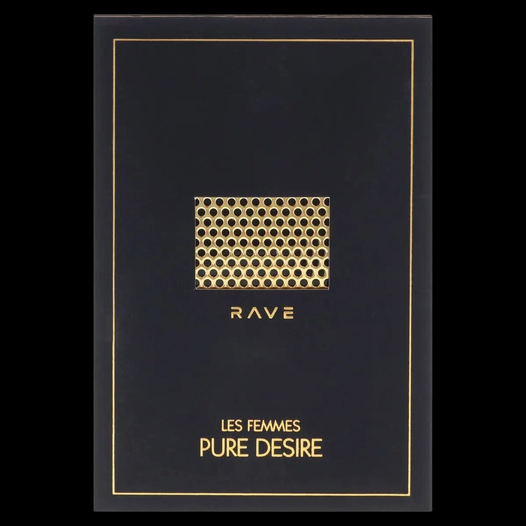 Rave Pure Desire Gold By Lattafa For Women 3.4oz EDP Spray by perfumesandrea