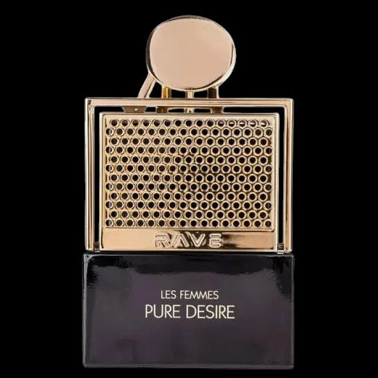 Rave Pure Desire Gold By Lattafa For Women 3.4oz EDP Spray by perfumesandrea