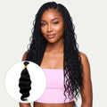 Raw Indian Wavy Bulk 100% Human Braiding Hair by Private Label