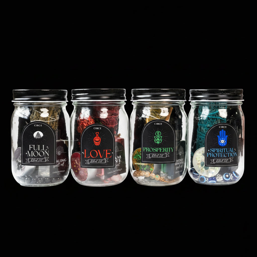 Spell Kits – Ritual Intention Kits for Manifestation (4 Options Available) by Circe Boutique