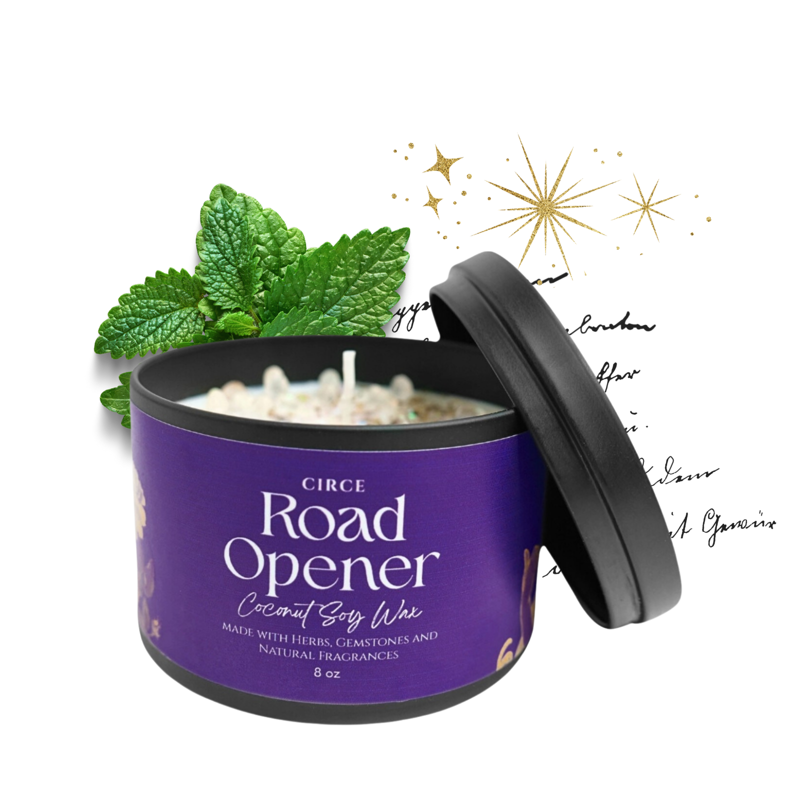 Road Opener Candle — 8‑oz Ritual to Remove Obstacles by Circe Boutique