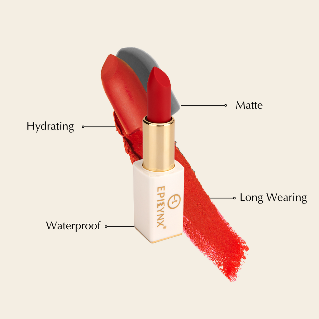 Vegan Matte Lipstick – Hydrating, Long-Wear, Magnetic Case by EpiLynx