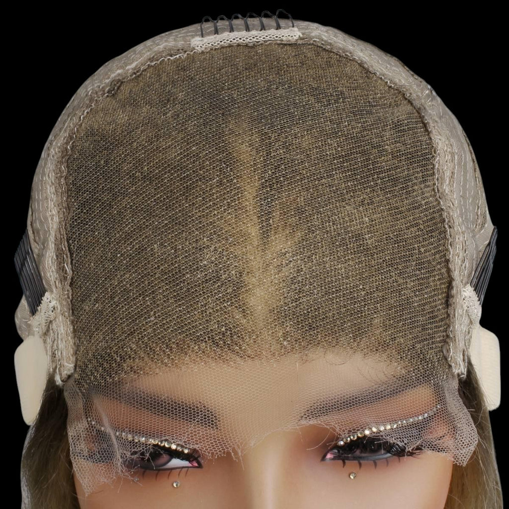 Ruby Glueless 5x5 HD Lace Professionally Colored 100% Human Hair Closure Wig by Private Label