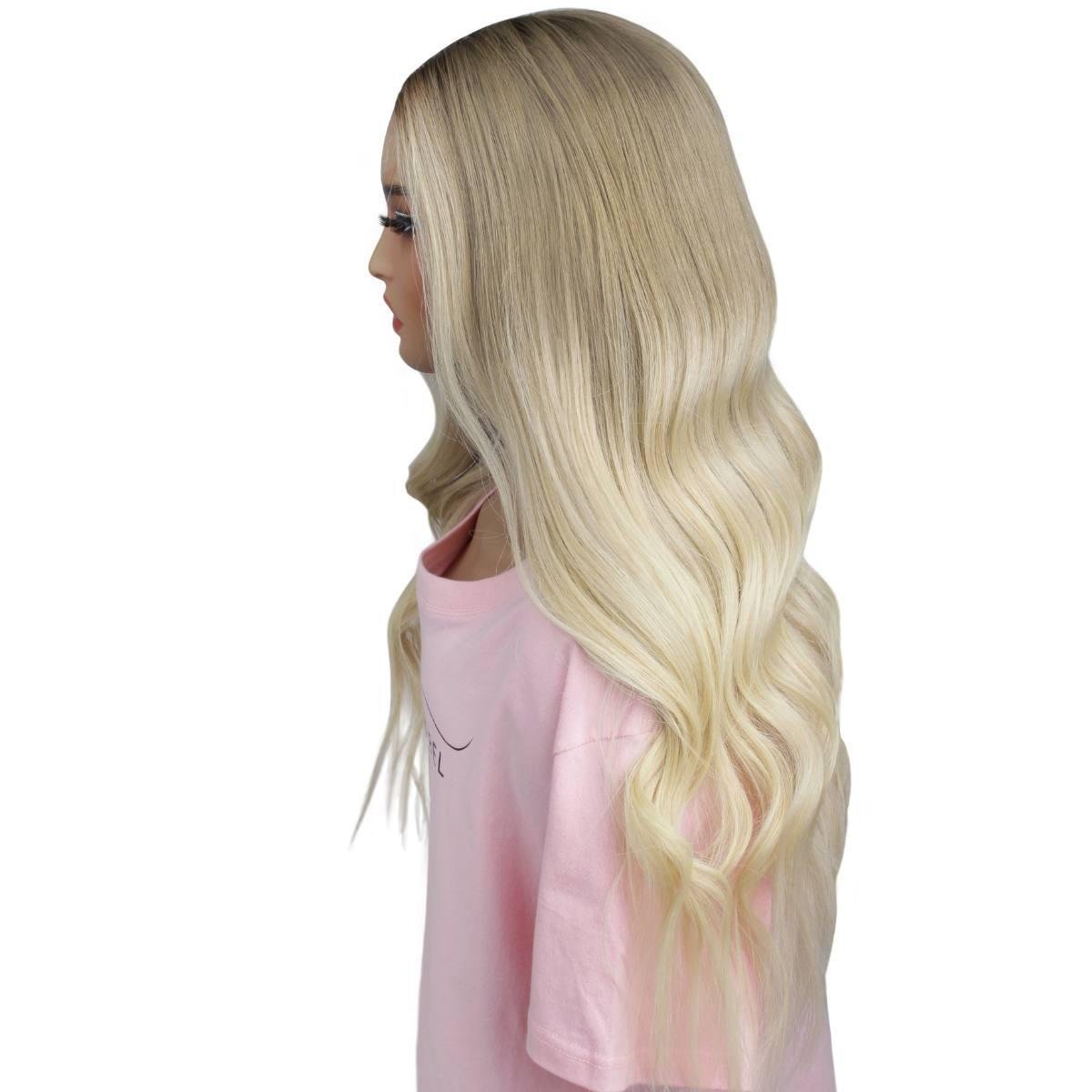 Ruby Glueless 5x5 HD Lace Professionally Colored 100% Human Hair Closure Wig by Private Label