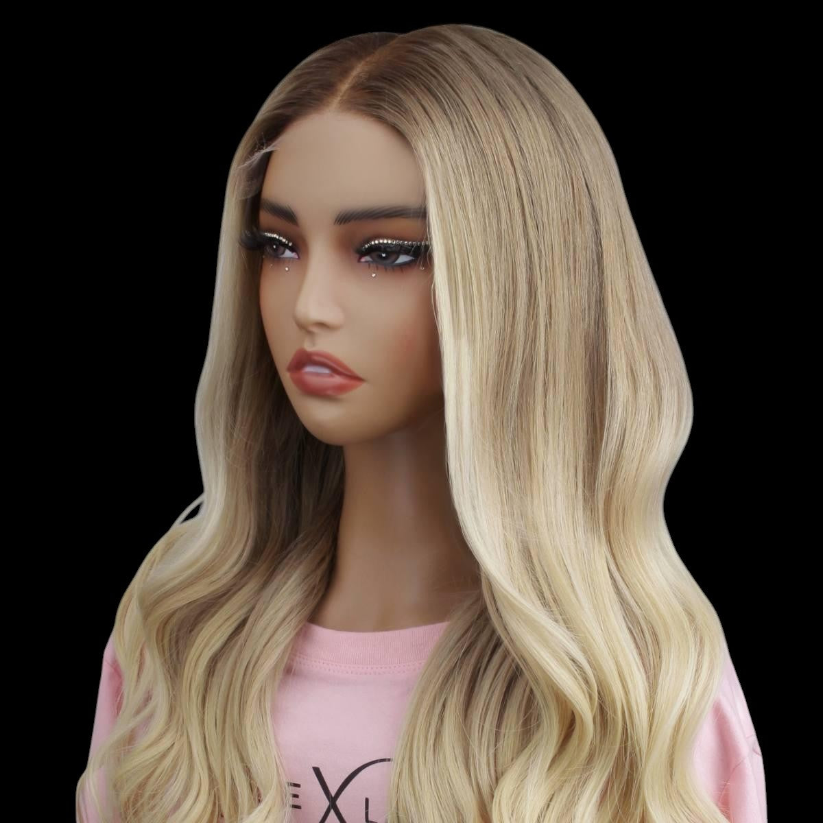Ruby Glueless 5x5 HD Lace Professionally Colored 100% Human Hair Closure Wig by Private Label