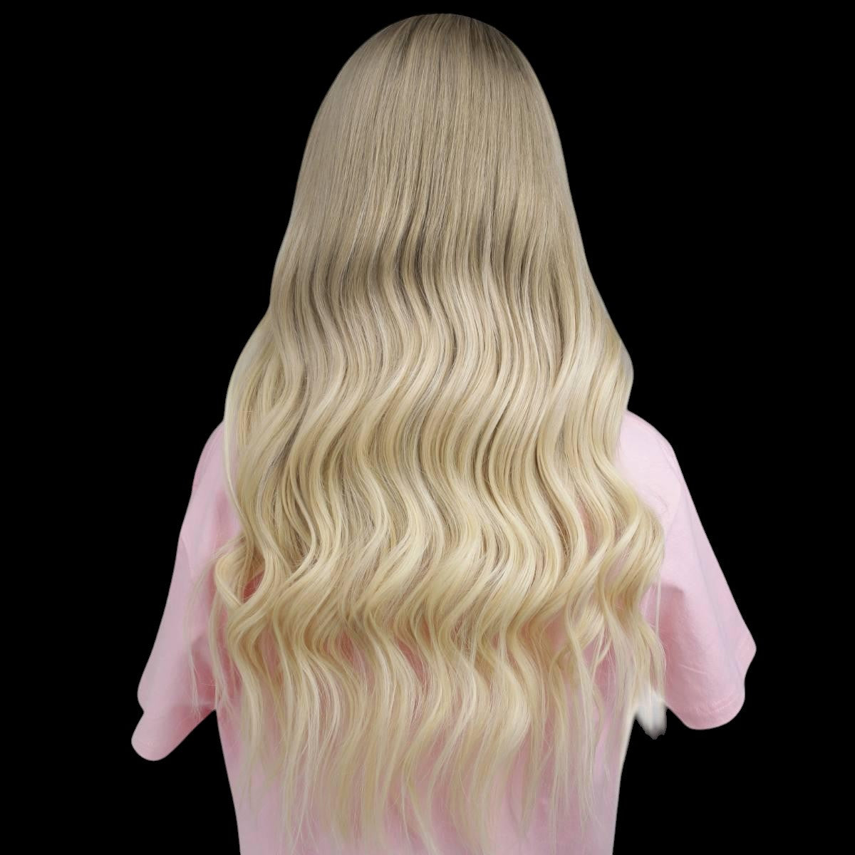 Ruby Glueless 5x5 HD Lace Professionally Colored 100% Human Hair Closure Wig by Private Label
