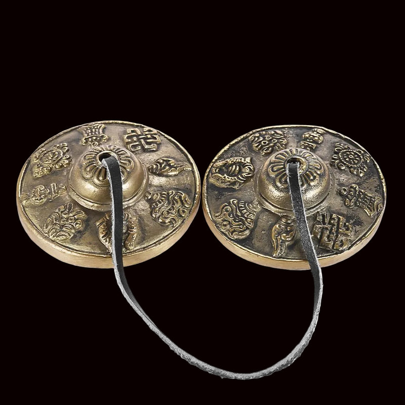 Handcrafted Tibetan Meditation Cymbals by The Good Shaman
