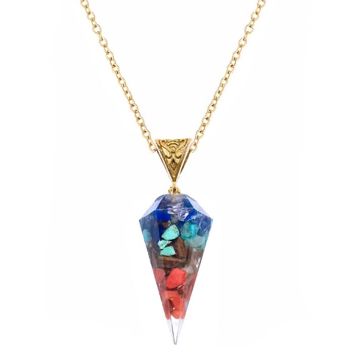 Reiki Genesing 7 Chakra Orgone Halssnoer
