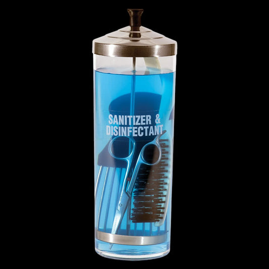 Scalpmaster Acrylic Sanitizing Jar 42oz by Beauty Supply 123 Outlet
