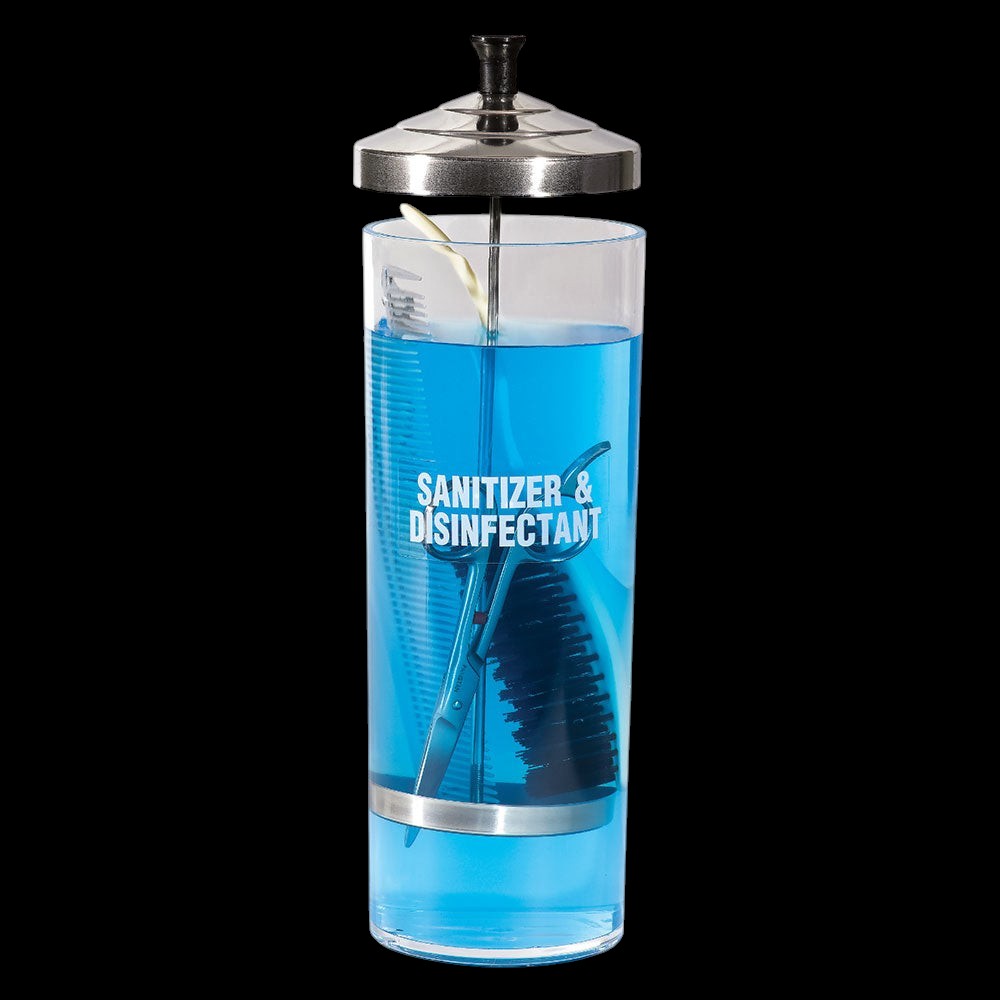 Scalpmaster Acrylic Sanitizing Jar 42oz by Beauty Supply 123 Outlet
