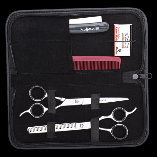 Scalpmaster Barber Kit - 5pcs by Beauty Supply 123 Outlet