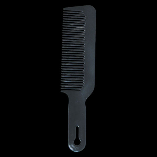 Scalpmaster 8-1/2" Flat Top Clipper Comb - Black by Beauty Supply 123 Outlet