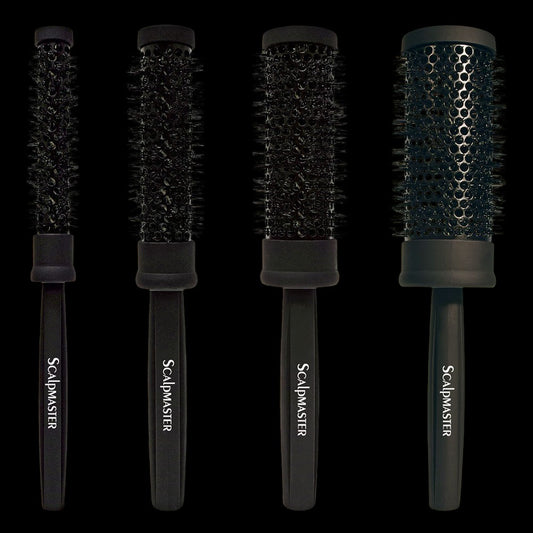 Scalpmaster 4pc Round Thermal Brush Set by Beauty Supply 123 Outlet
