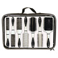 Scalpmaster 7pc Ceramic Brush Set W/ Carry Case by Beauty Supply 123 Outlet
