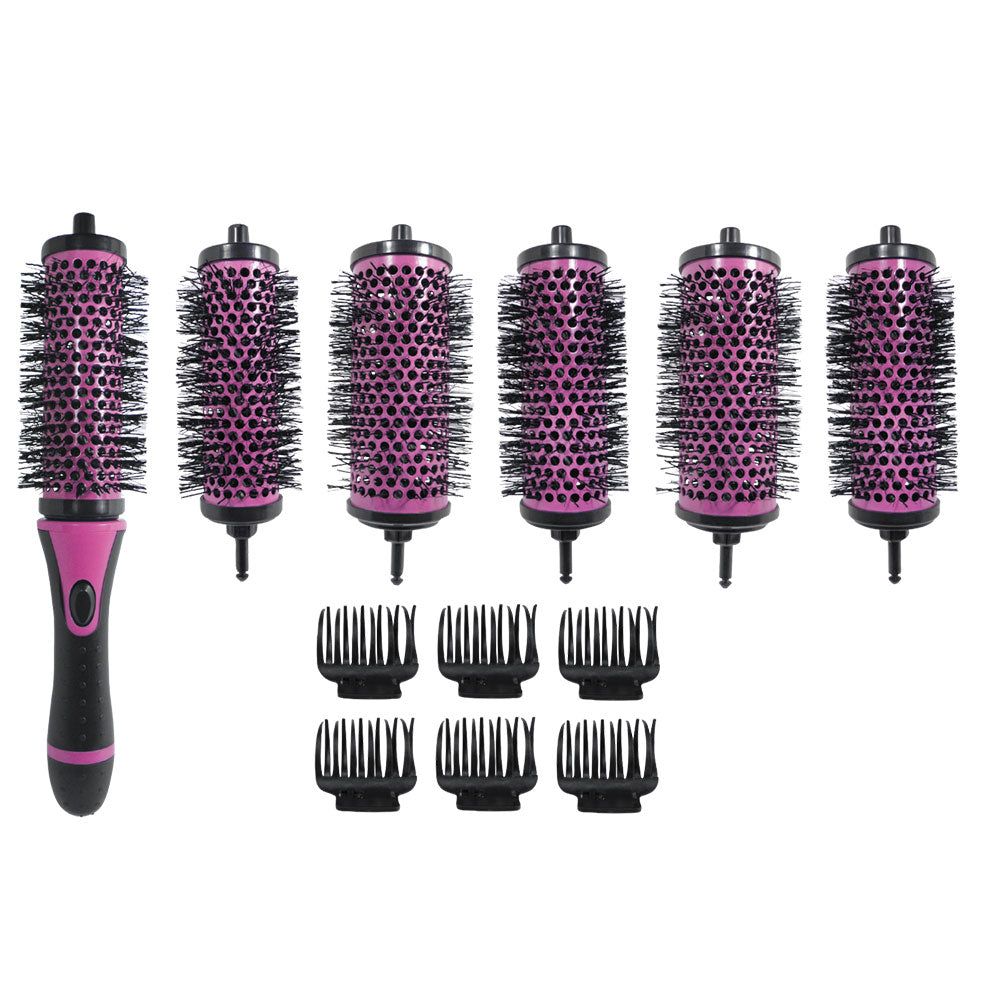 Scalpmaster Ionic & Ceramic Blow-Out Brush Set - 13pc Styling Kit by Beauty Supply 123 Outlet
