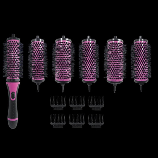 Scalpmaster Ionic & Ceramic Blow-Out Brush Set - 13pc Styling Kit by Beauty Supply 123 Outlet