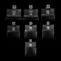 Scalpmaster Universal Clipper Guide Set by Beauty Supply 123 Outlet