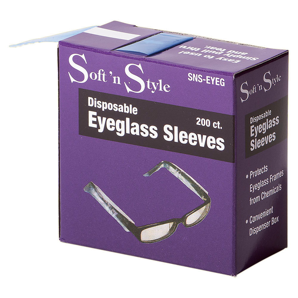 Soft 'N Style Disposable Eyeglass Sleeves by Beauty Supply 123 Outlet