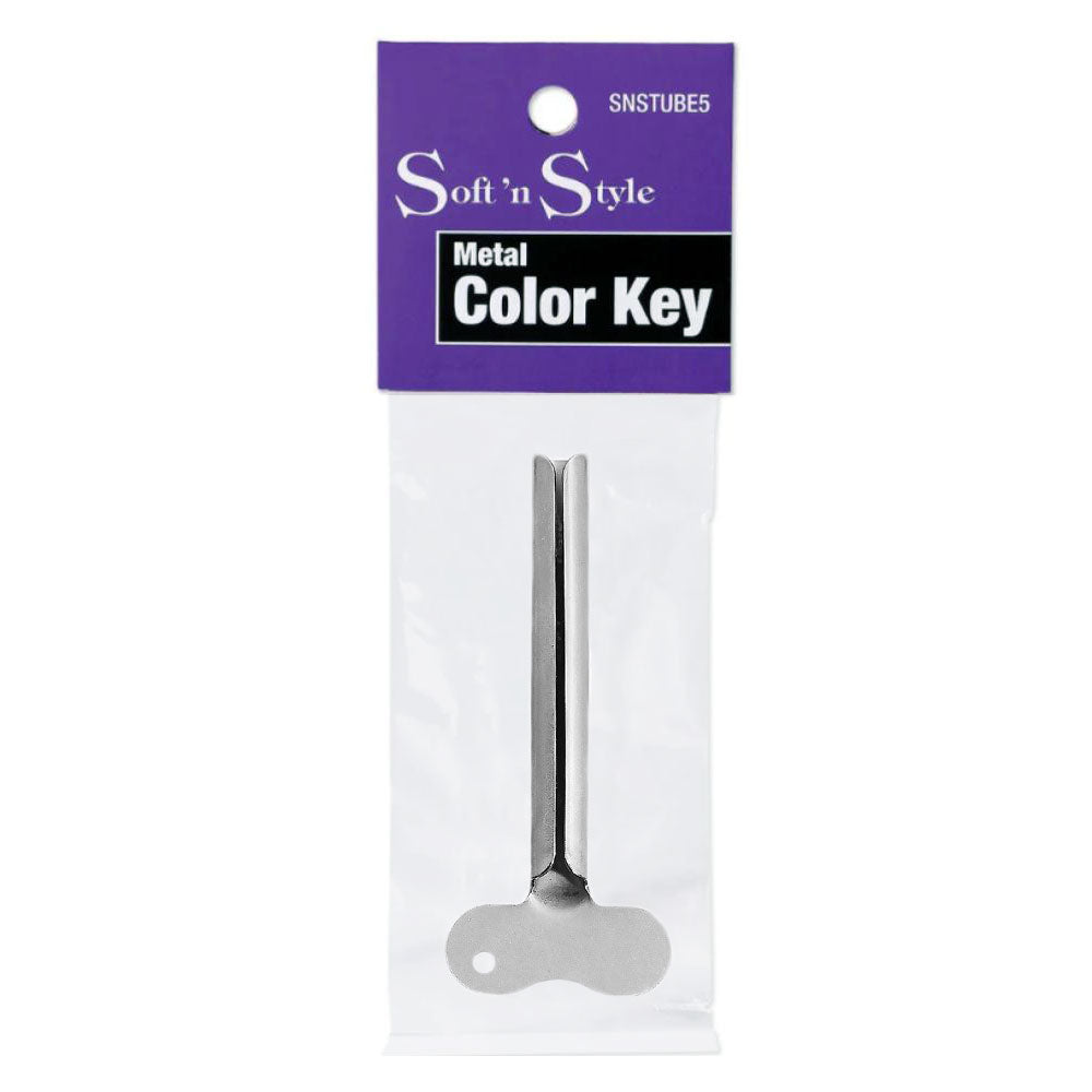 Soft 'N Style Metal Color Tube Key by Beauty Supply 123 Outlet
