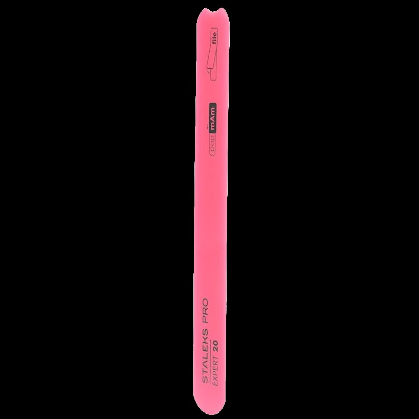 STALEKS BEVELED STRAIGHT PLASTIC NAIL FILE (BASE), EXPERT 20, SPBE-20 - STALEKS™ by kvadrat store