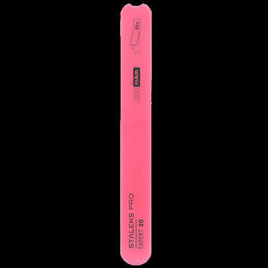 STALEKS BEVELED STRAIGHT PLASTIC NAIL FILE (BASE), EXPERT 20, SPBE-20 - STALEKS™ by kvadrat store