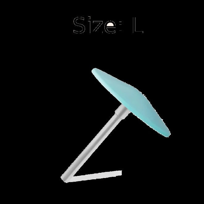 STALEKS PRO EXPERT PODODISC SLANTED PLASTIC PEDICURE DISC UMBRELLA 5 PC RINGLIKE DISPOSABLE FILE 180 GRIT SPDSET -STALEKS™ by kvadrat store